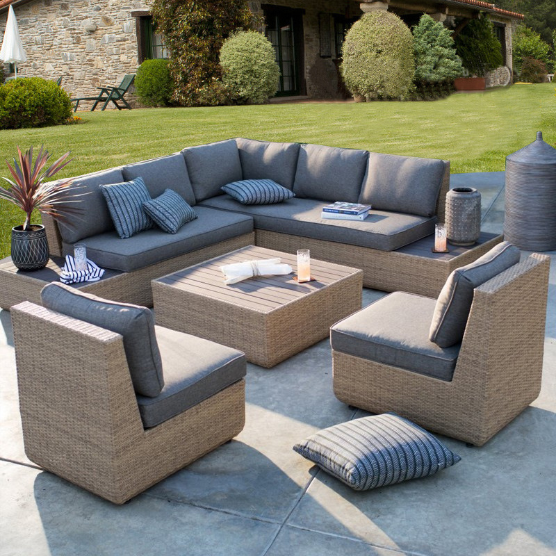 Outdoor Sofa Courtyard Rattan - đánh giá và giá Outdoor Furniture Metal Chairs