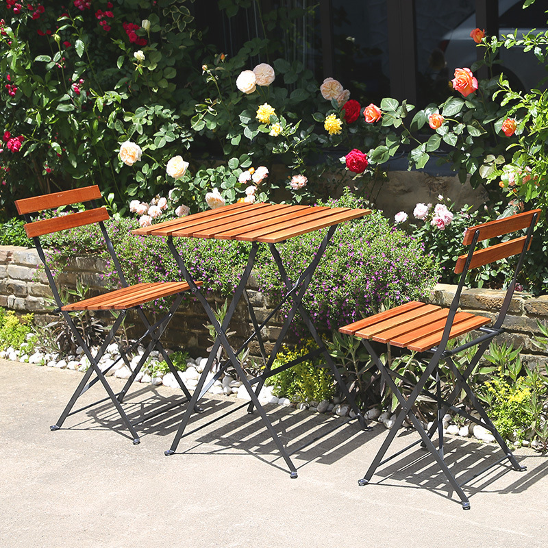 Foldable Solid Wood Coffee Tab - đánh giá và giá Outdoor Furniture Metal Chairs