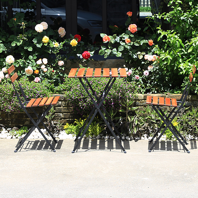 Foldable Solid Wood Coffee Tab - đánh giá và giá Outdoor Furniture Metal Chairs